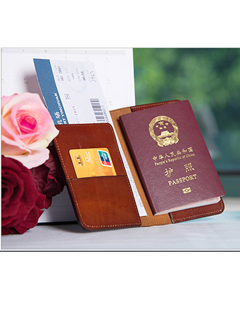 パスポートケース ホルダー トラベルウォレット スキミング防止 安全な海外旅行用 高級PUレザーパスポートカバー 多機能収納ポケット カード 航空券
